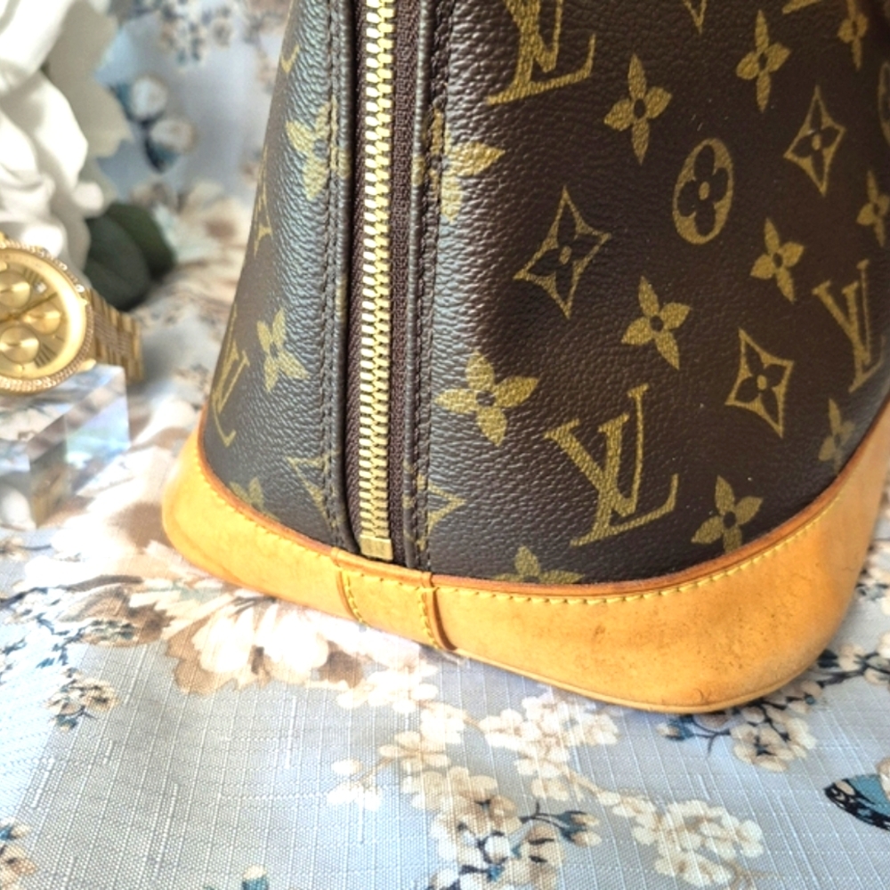 `ღ´- ♥ -`ღ´AUTHENTIC LOUIS VUITTON MONOGRAM ALMA ღ´- ♥ -`ღ´ - Picture 6 of 15